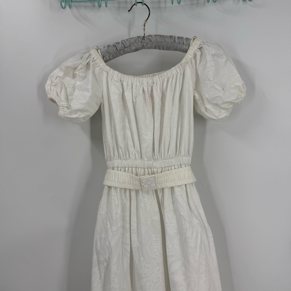 Lilly Pulitzer Nessa Off the Shoulder tiered Cotton Maxi Dress XXS - Picture 2 of 14
